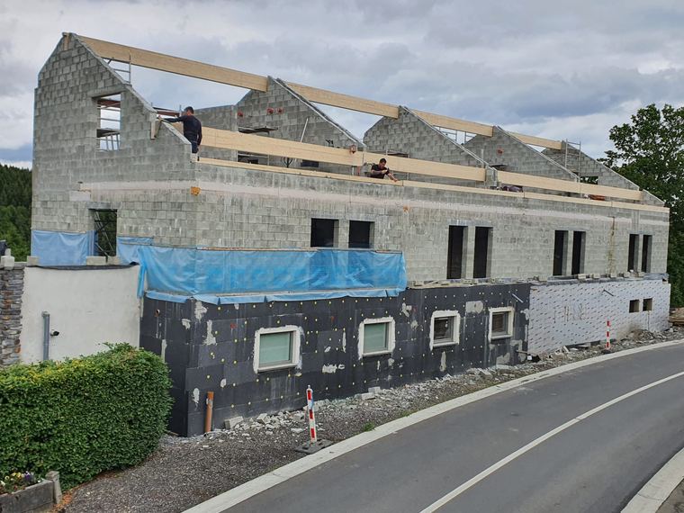 Dakopbouw op een bestaande woning